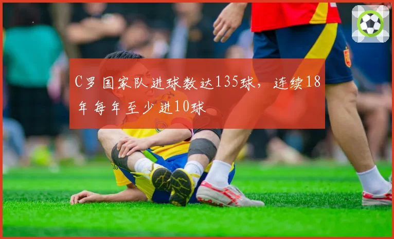C罗国家队进球数达135球,连续18年每年至少进10球